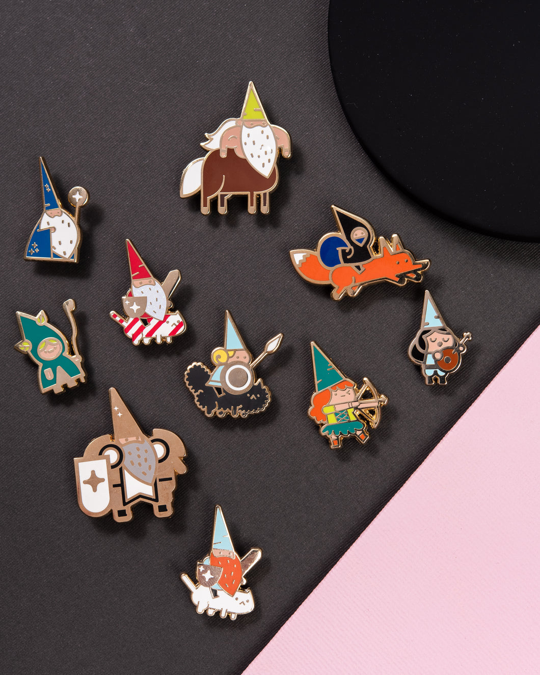 Gnome Centaur Enamel Pin