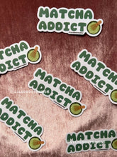 Load image into Gallery viewer, Matcha Addict Sticker
