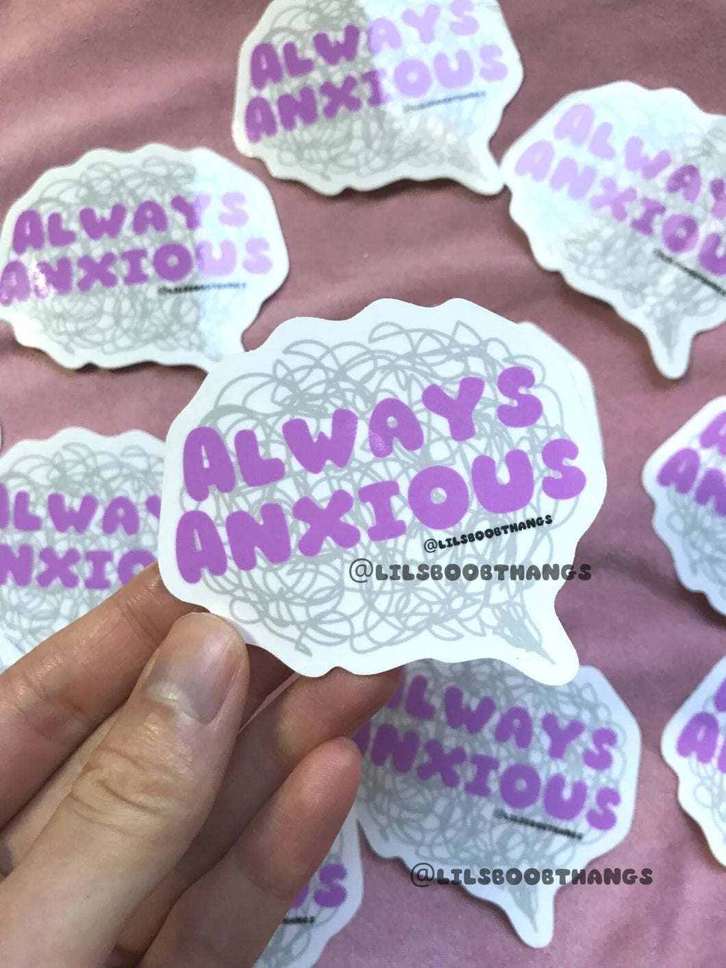 Always Anxious Sticker