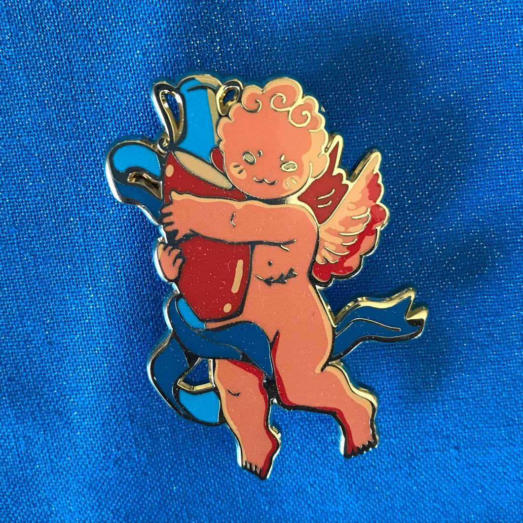 Astrological Putti Pin