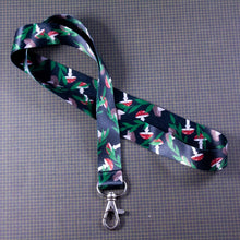 Load image into Gallery viewer, Mushroom and Fern Lanyard with Lobster Clasp Cottage Core Witchy Aesthetic Amanita Mushroom, Boletus Edulis Mushroom
