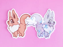 Load image into Gallery viewer, Shiny Woodland Pocket Gremlin or Regular Holo Sparkle Sticker - Cute Sticker - Laptop Decal

