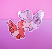 Load image into Gallery viewer, Shiny Woodland Pocket Gremlin or Regular Holo Sparkle Sticker - Cute Sticker - Laptop Decal

