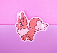 Load image into Gallery viewer, Shiny Woodland Pocket Gremlin or Regular Holo Sparkle Sticker - Cute Sticker - Laptop Decal
