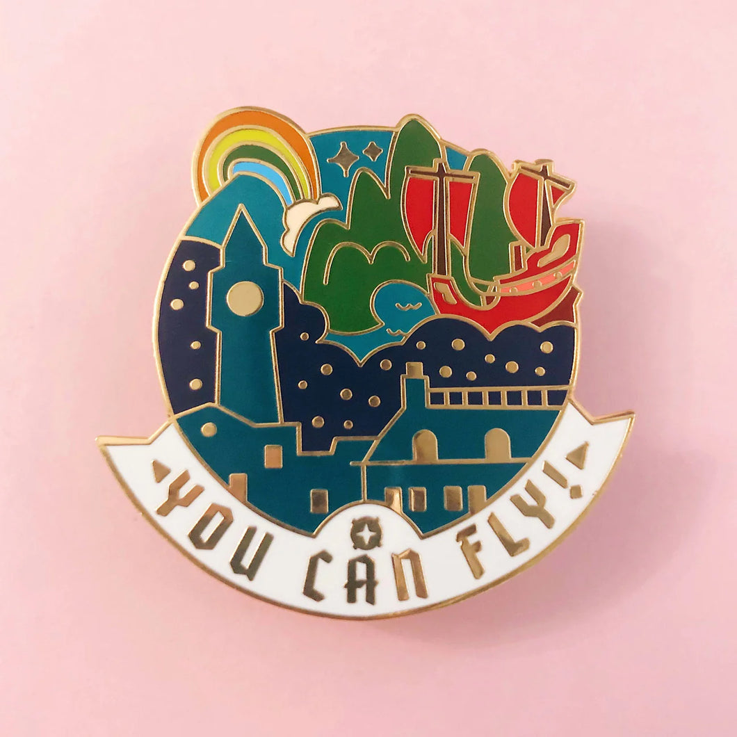 You Can Fly Pin