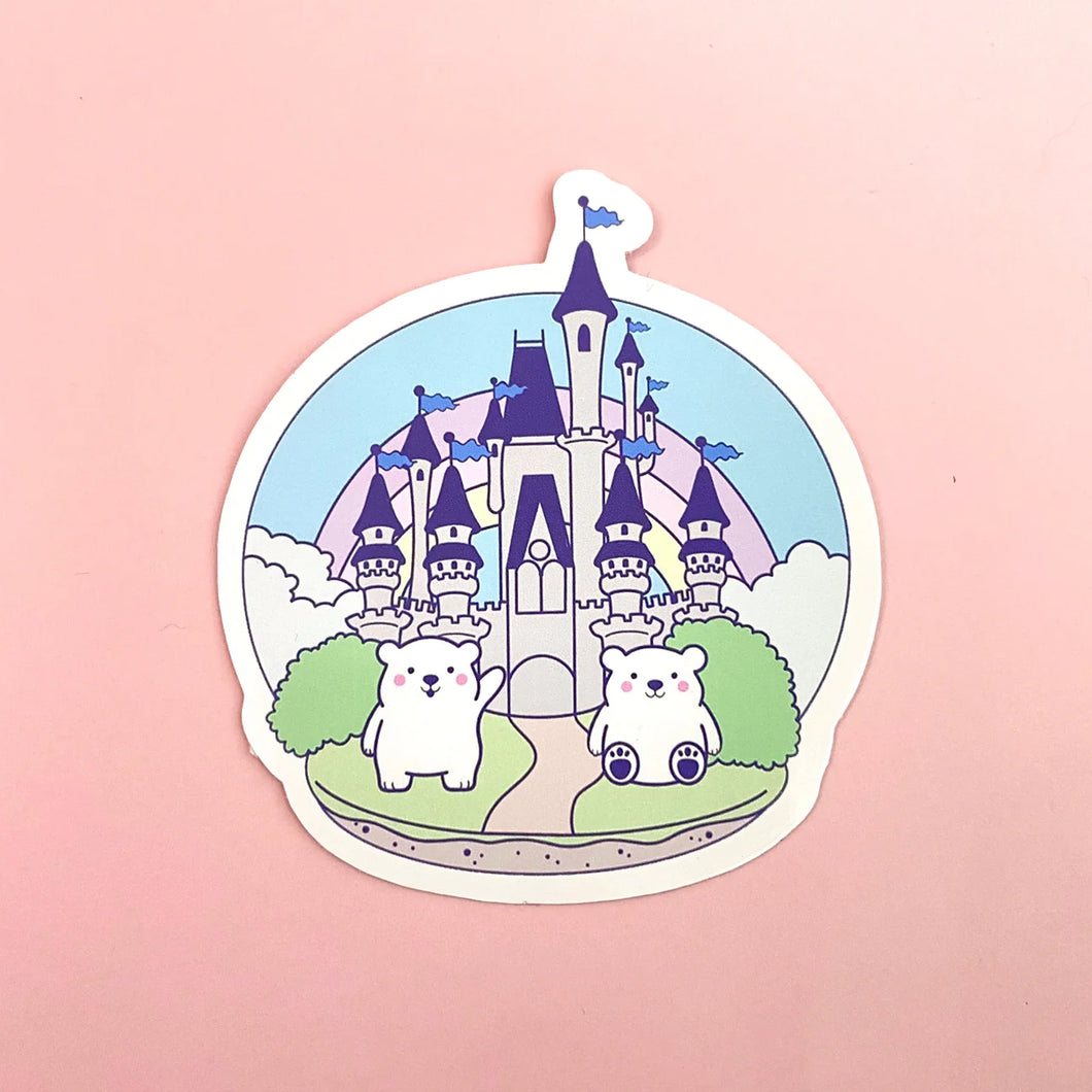 Castle Bears Sticker