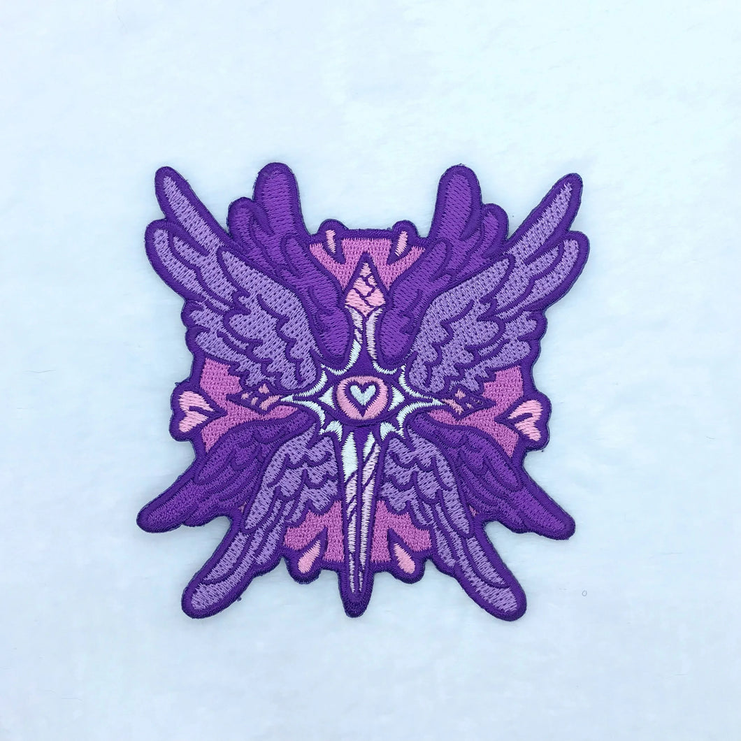 Sapphic Sword Angel Patch