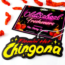 Load image into Gallery viewer, Flamin Hot Chingona (Cherry Scented) Air Freshener
