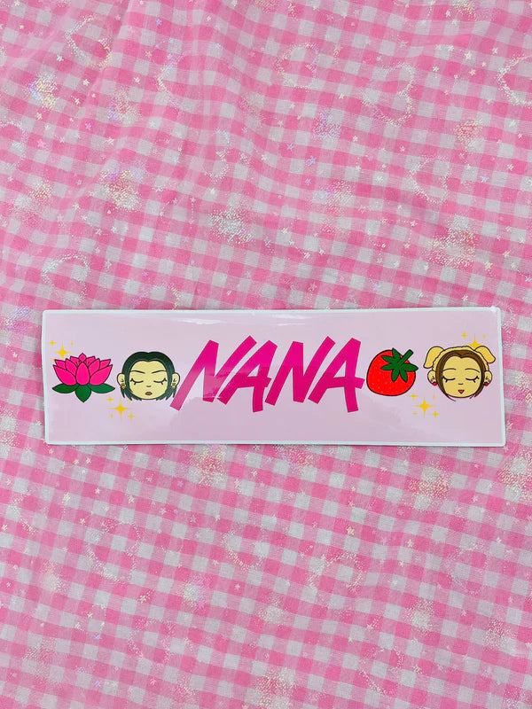 Nana x Hachi Waterproof Bumper Sticker