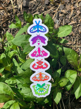 Load image into Gallery viewer, Beautiful Suncatcher Stickers: Ribcage, Moon, Beetle, Moth or Stim
