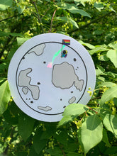 Load image into Gallery viewer, Beautiful Suncatcher Stickers: Ribcage, Moon, Beetle, Moth or Stim
