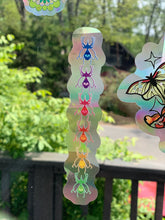 Load image into Gallery viewer, Beautiful Suncatcher Stickers: Ribcage, Moon, Beetle, Moth or Stim
