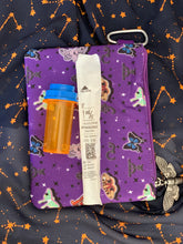Load image into Gallery viewer, Moth Med Bags! Pencils Pouches! Available in Purple, Green, or Blue!
