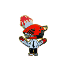 Load image into Gallery viewer, Blade Guy Face QT Enamel Pin
