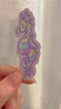 Load and play video in Gallery viewer, Carousel Seahorse Glitter Sticker
