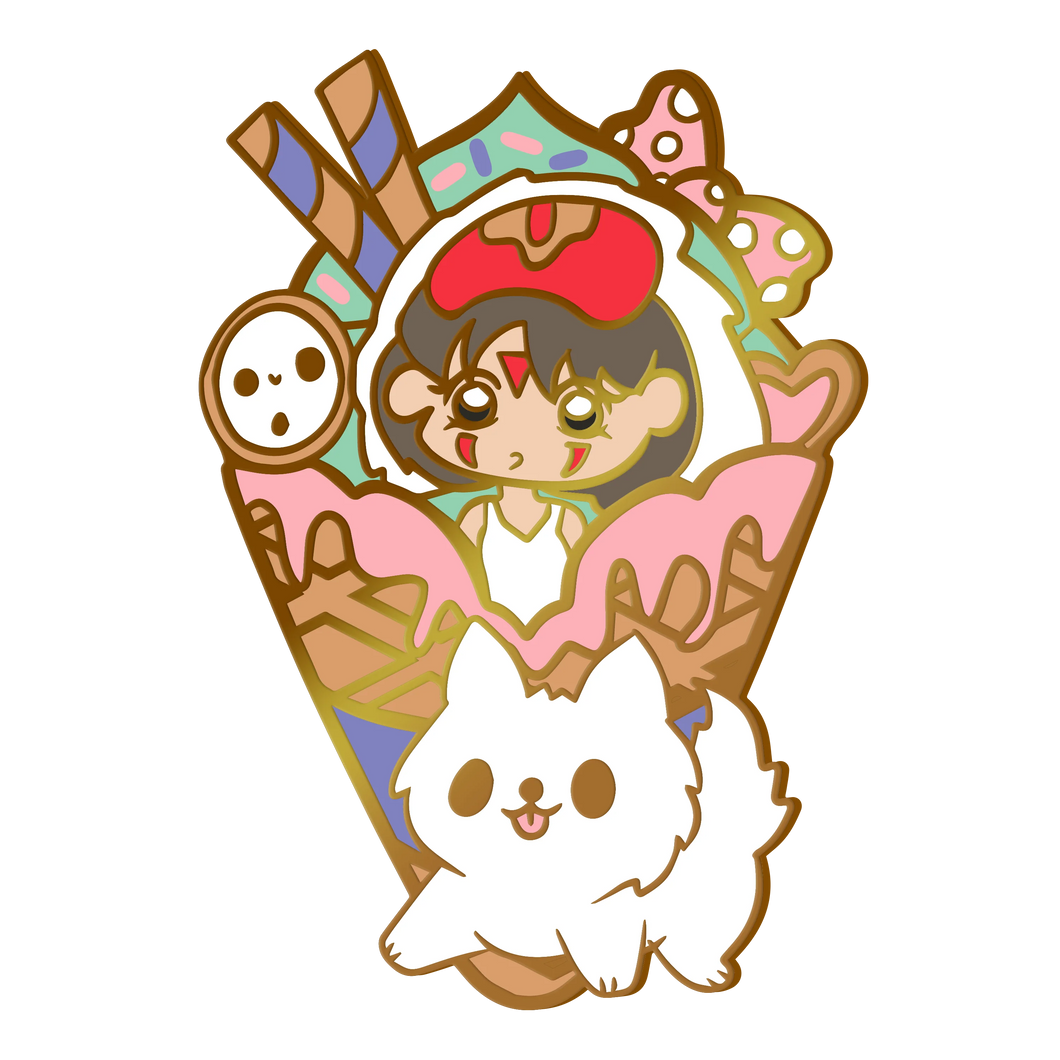 Forest Princess Enamel Pin