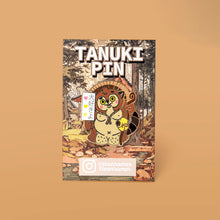 Load image into Gallery viewer, I LOVE YOU TANUKI PIN
