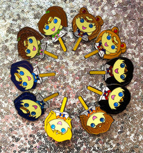 Load image into Gallery viewer, BB.CRE-8 x Perfect Humans Blind Bag Moonie Bubblegum Popsicle Pin Series! (Inner Scouts)
