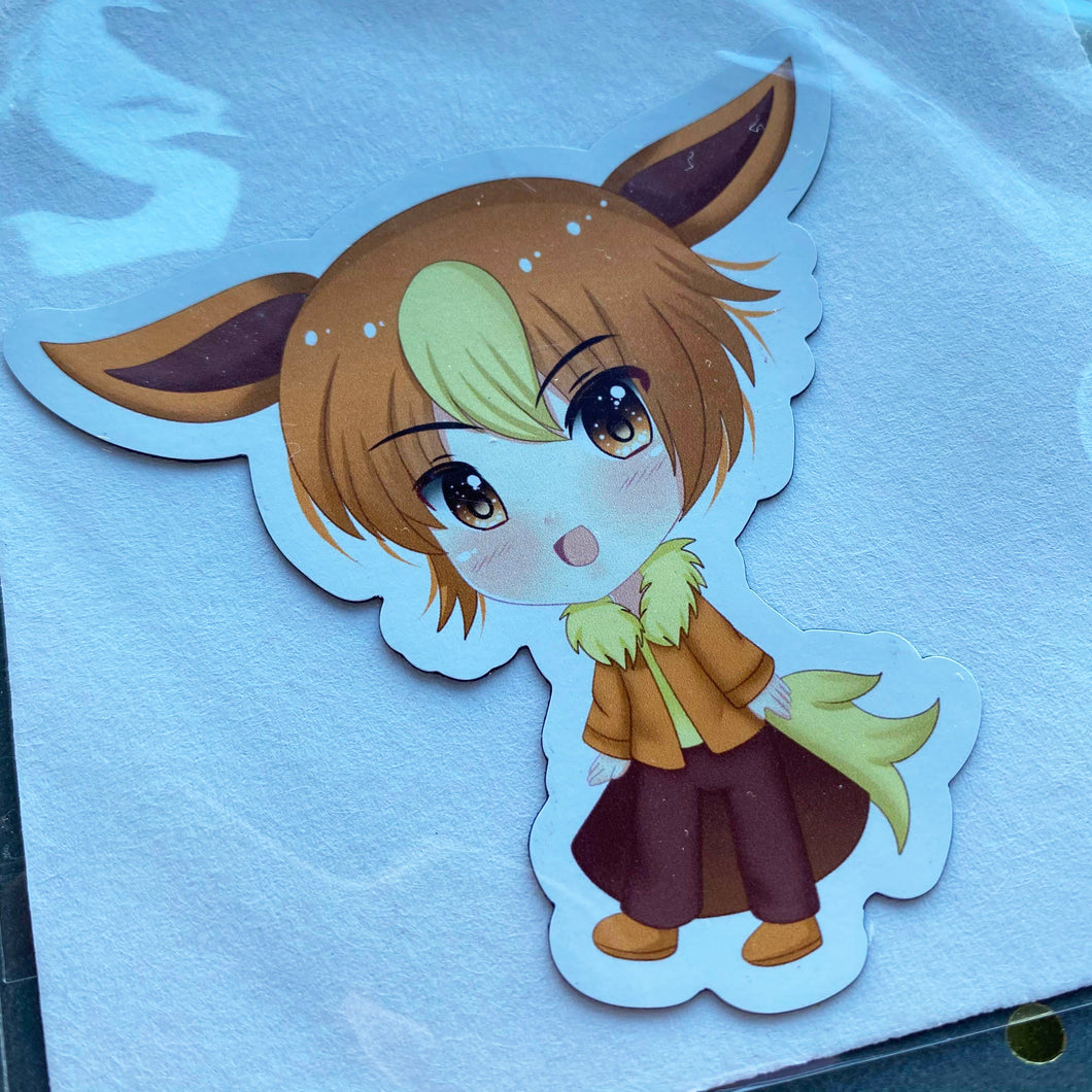 Flareon Boy Magnet