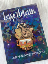 Load image into Gallery viewer, Tree x Raccoon Tape Pin
