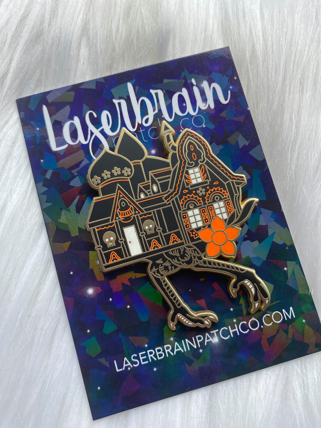Baba Yaga Hut Pin