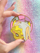 Load image into Gallery viewer, Magical Transcension Stained Glass Pins (Serena + Black Lady)
