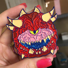 Load image into Gallery viewer, Cacodemon Doom Enamel Pin
