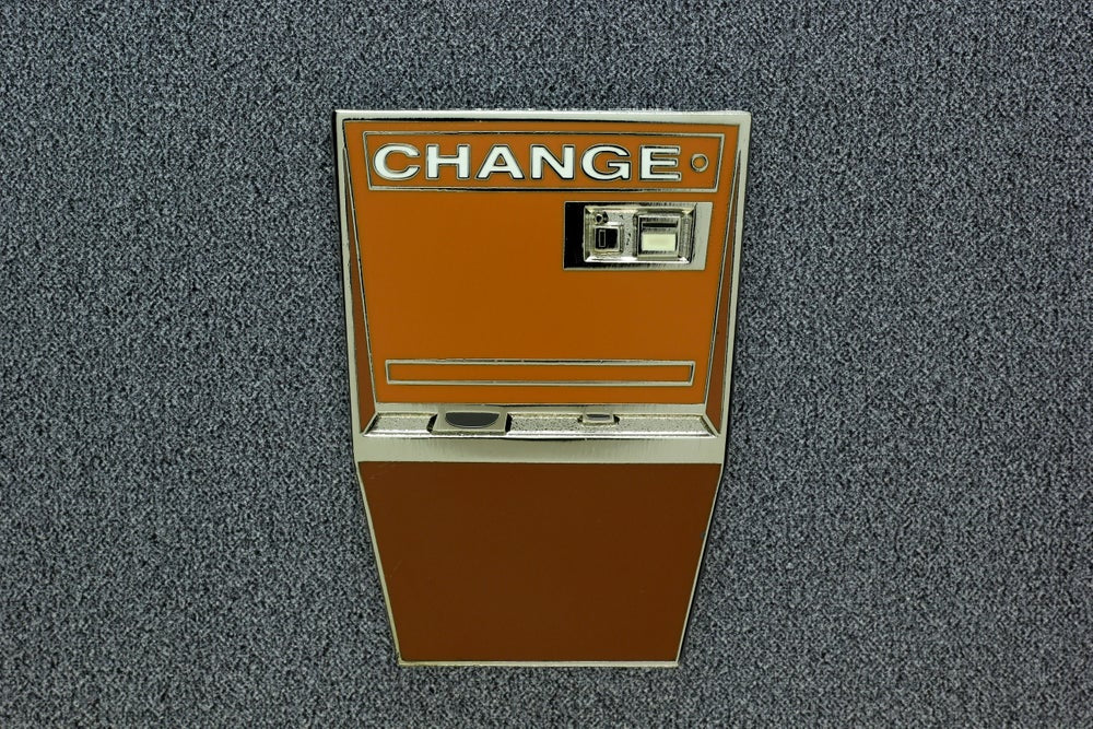 Change Machine Hard Enamel Pin
