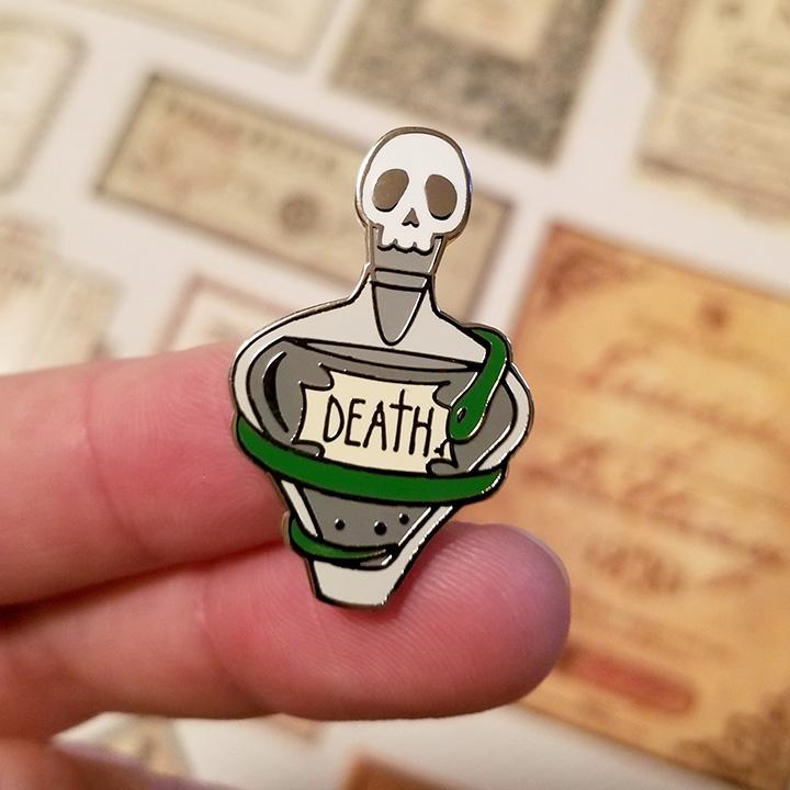 Death Potion Enamel Pin