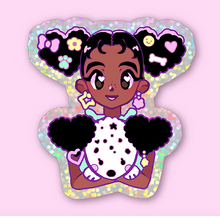 Load image into Gallery viewer, Dollie Glitter Holo Sticker
