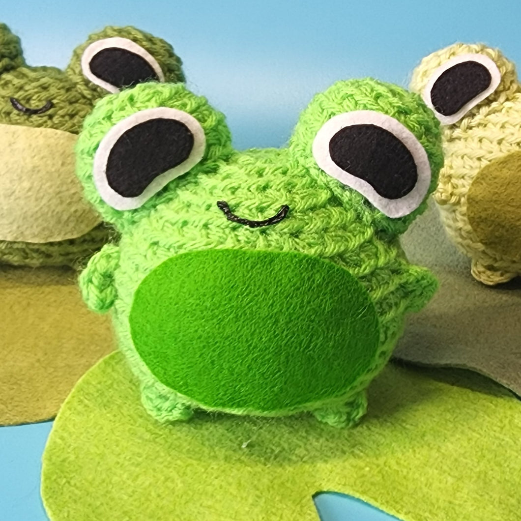 Froggy Crochet Plush