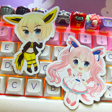 Load image into Gallery viewer, Chibi Girl Eeveelution Magnet Set - 8 MAGNETS!!
