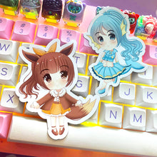 Load image into Gallery viewer, Chibi Girl Eeveelution Magnet Set - 8 MAGNETS!!
