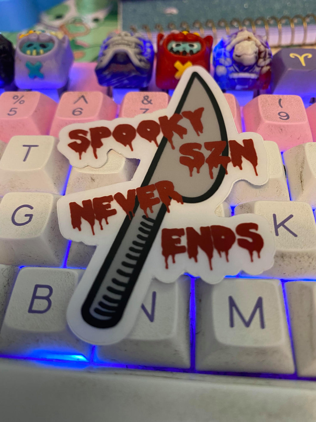 Spooky Szn Never Ends Sticker