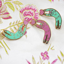 Load image into Gallery viewer, Sloth Boy Pin
