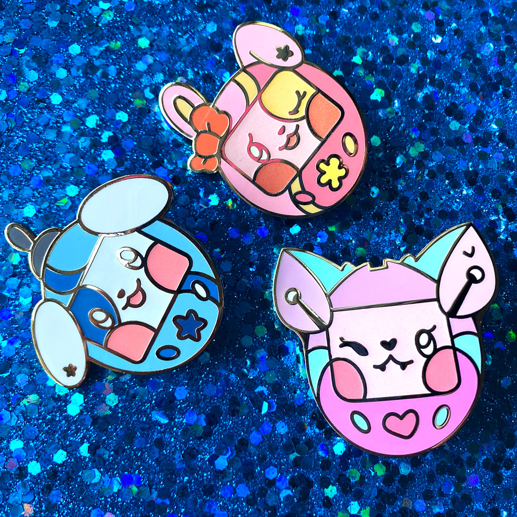 BizBaz Virtual Pets Mystery Bag Pins + Stickers!