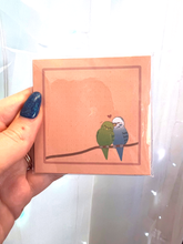 Load image into Gallery viewer, Various Cute Sticky Notepads: Lovebirds, Kitty or Capybara!
