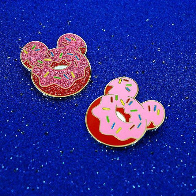 Magical Mouse Donut Pin