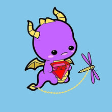 Load image into Gallery viewer, Spyro n Sparx Chain Pin
