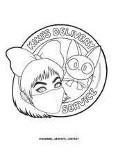 Load image into Gallery viewer, FREE Coloring Sheets - Warning Graphite Content
