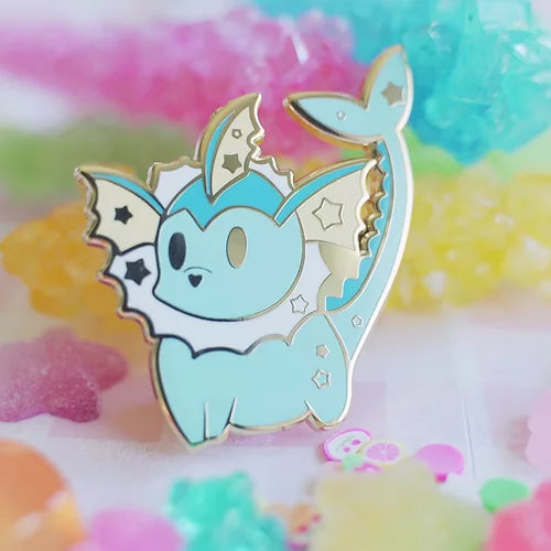 Kawaii Water Lil Creature Enamel Pin