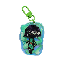 Load image into Gallery viewer, 2.5” USA Controller Acrylic Holo Charm
