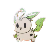 Load image into Gallery viewer, Shiny Plant Kawaii Lil Creature Enamel Pin
