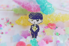 Load image into Gallery viewer, Fancy Hair Enamel Pin QT
