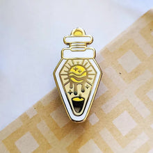 Load image into Gallery viewer, Sun or Moon Blessing Potion Bottle Hard Enamel Pin
