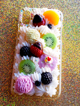 Load image into Gallery viewer, iPhone X / XS Fruity Treats Resin Phone Case
