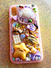 Load image into Gallery viewer, iPhone XR Bear / Gudatama with Treats Resin Phone Case
