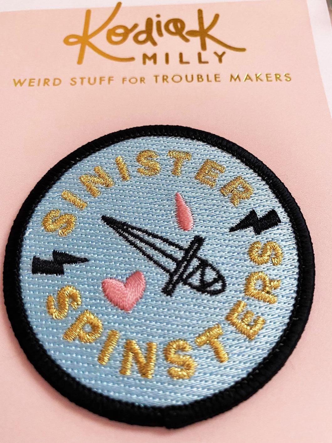 Sinister Spinster Patch