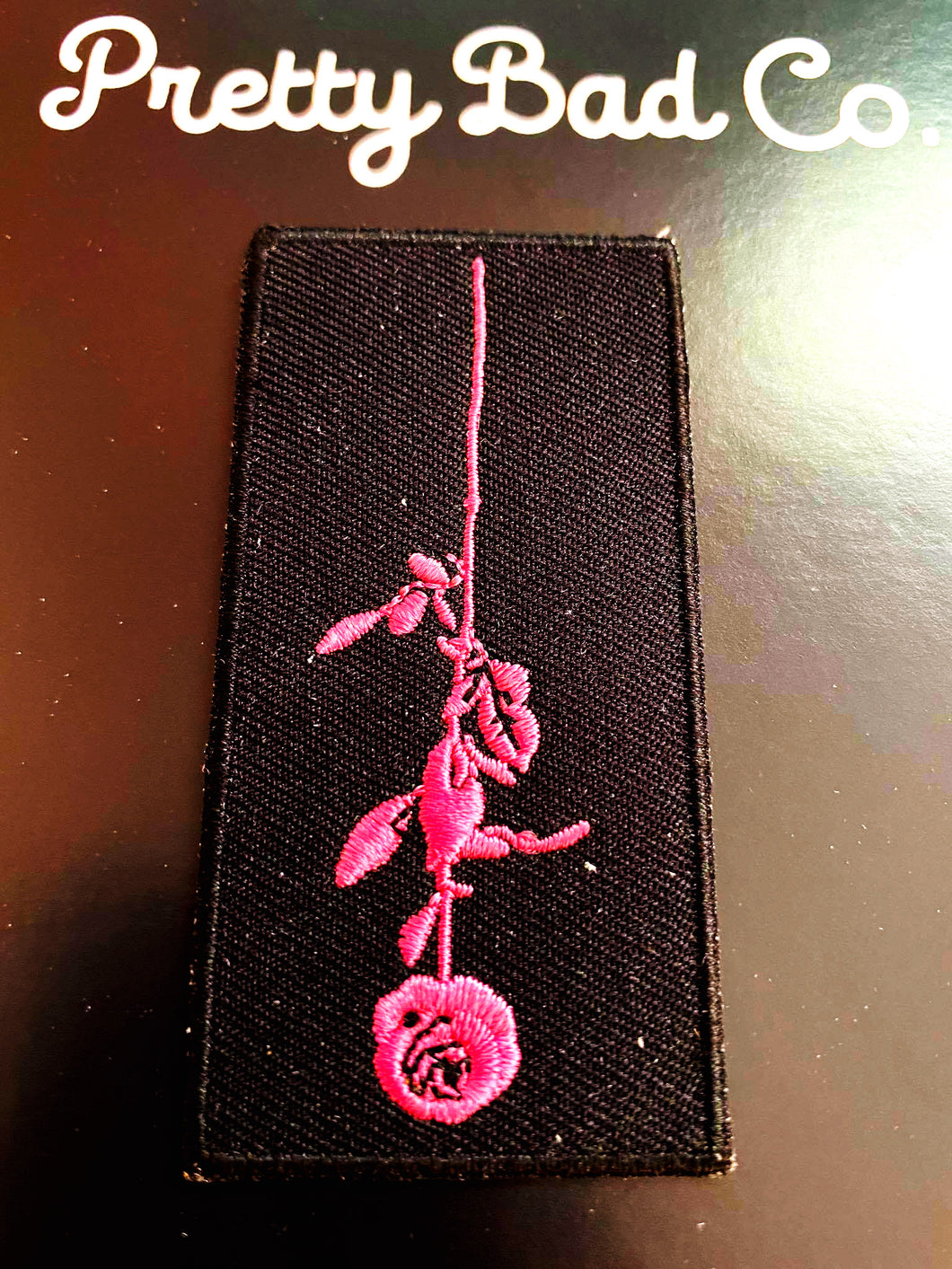 Pink Rose Patch