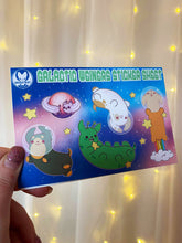 Load image into Gallery viewer, Pastel Panda / Galactic Wiener Sticker Sheets
